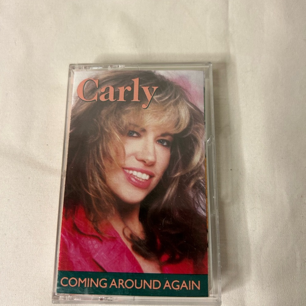 Carly Simon Coming Around Again 1987 Cassette Tape